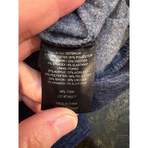 32 Degree Women's Funnel Neck Pullover Blue Size M - Picture 9 of 11